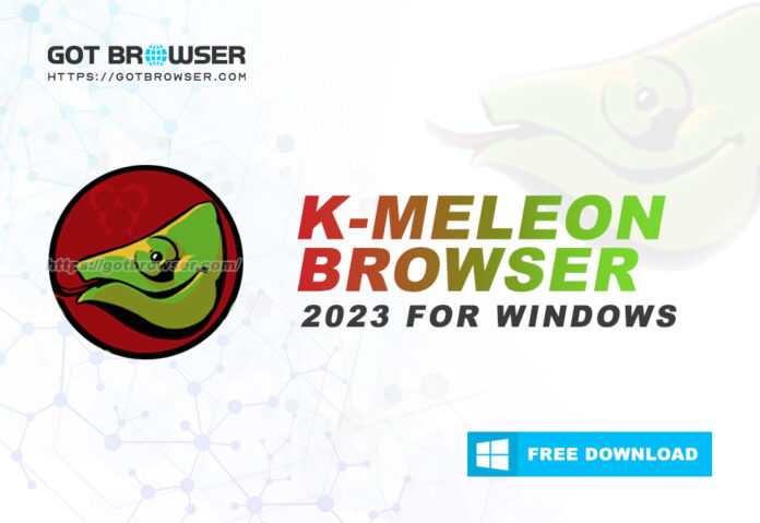 K-Meleon Browser 2023 for Windows