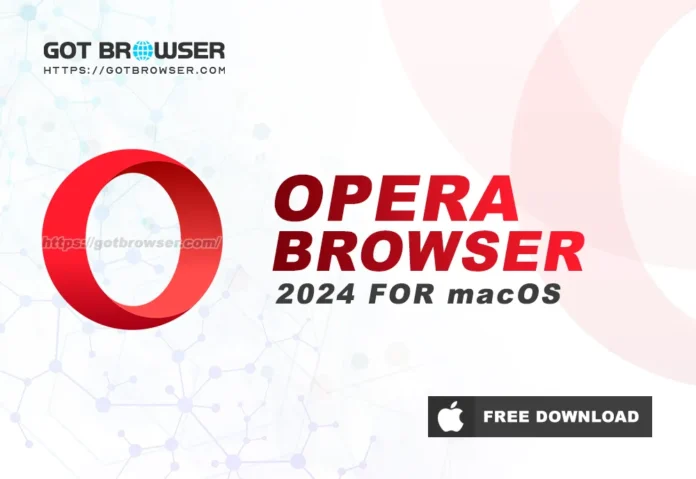 Opera Browser 2024 for Mac